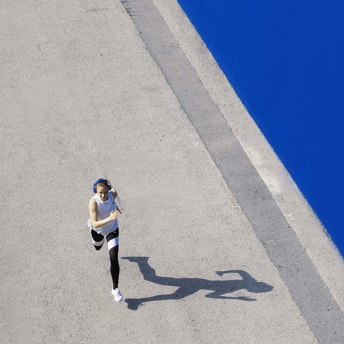 Image of woman running